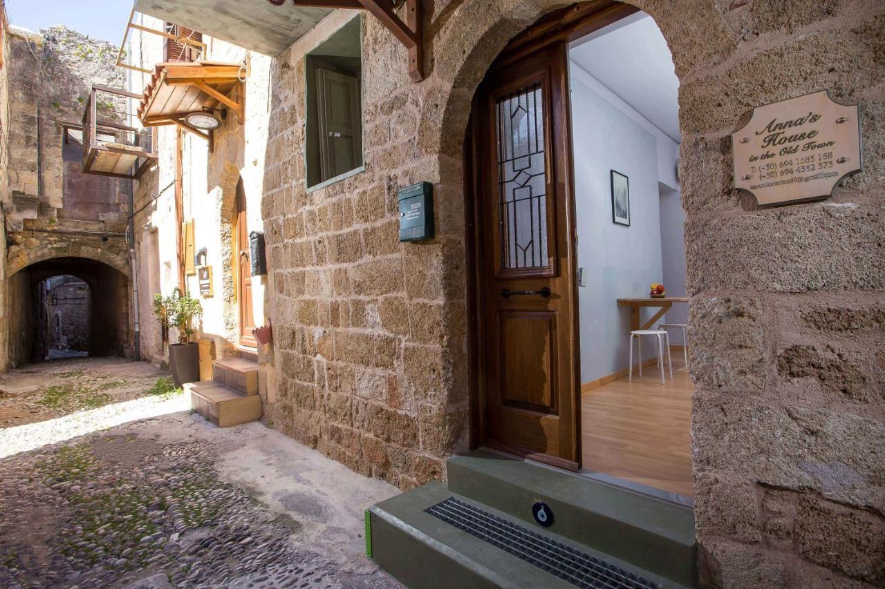 Anna'S House In The Old Town Villa Rhodes City Exteriör bild