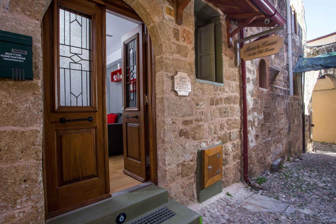 Anna'S House In The Old Town Villa Rhodes City Exteriör bild