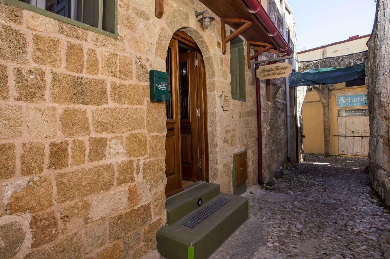 Anna'S House In The Old Town Villa Rhodes City Exteriör bild